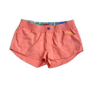Under Armour Coral Athletic Stretch Waist Shorts